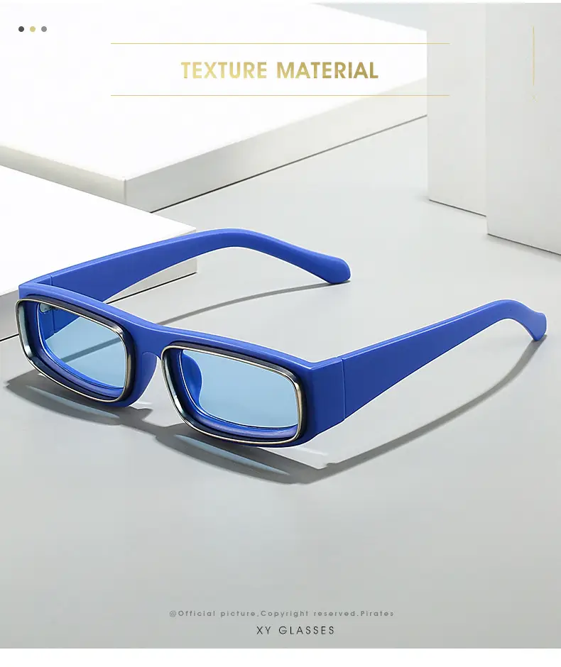Black Square Frame Sunglasses European Style β feature 2