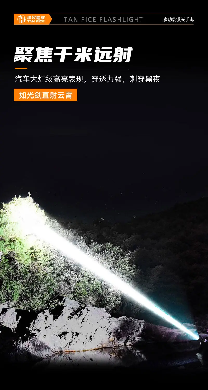 Rechargeable Flashlight with Strong Light & Long Battery Life — feature 9