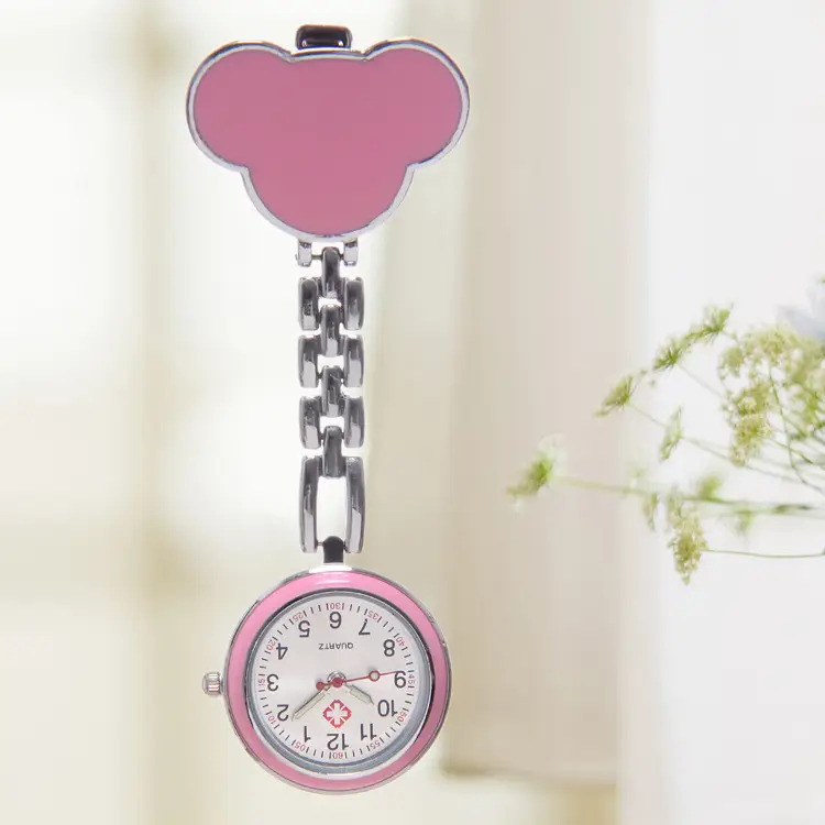 Blue Mickey Nurse Hanging Watch with Chain - Image 65