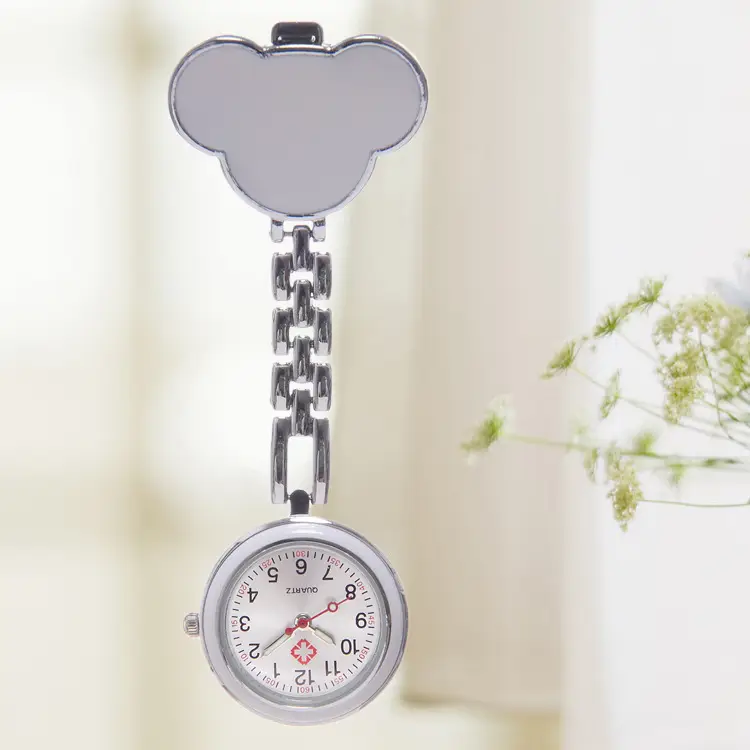 Blue Mickey Nurse Hanging Watch with Chain - Image 66