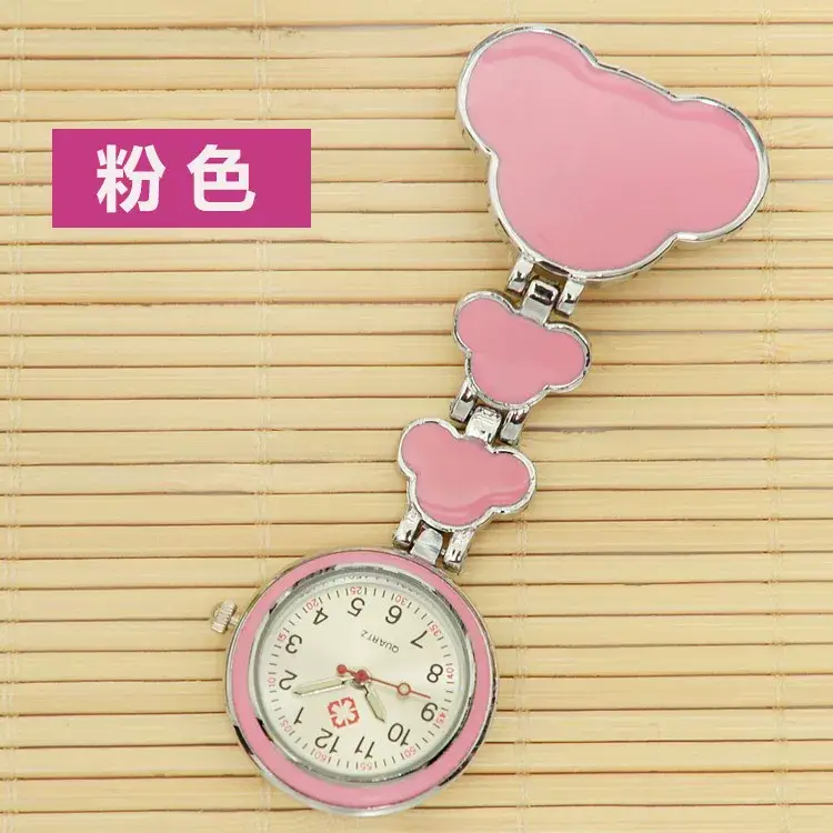 Blue Mickey Nurse Hanging Watch with Chain — feature 25