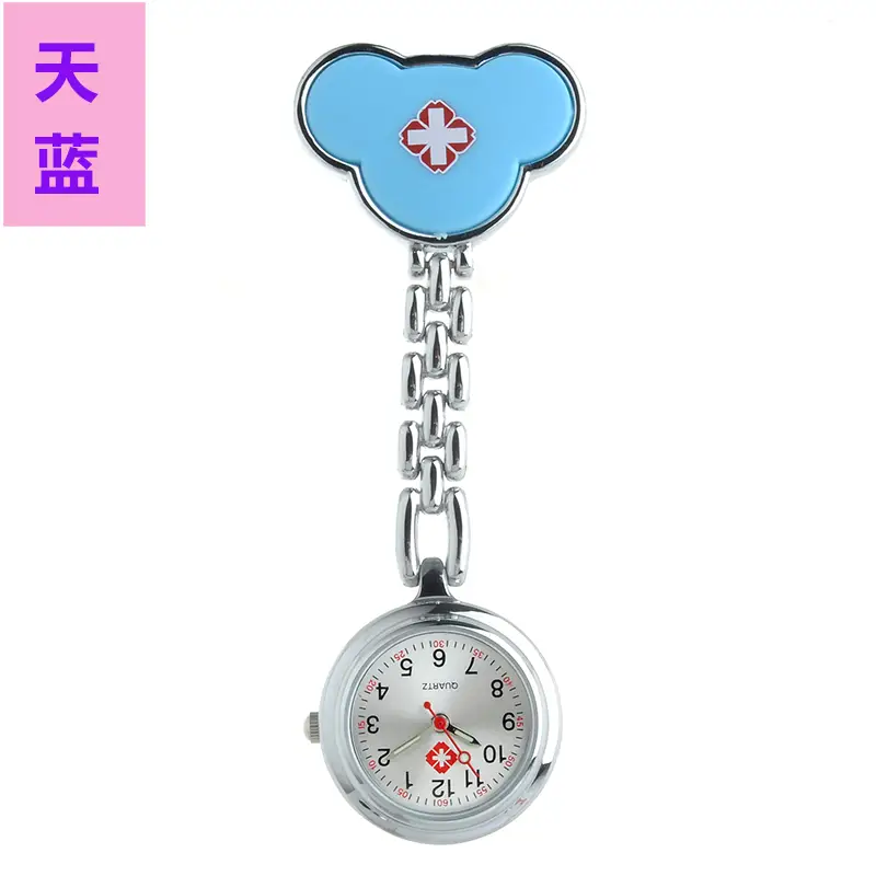 Blue Mickey Nurse Hanging Watch with Chain - Image 10