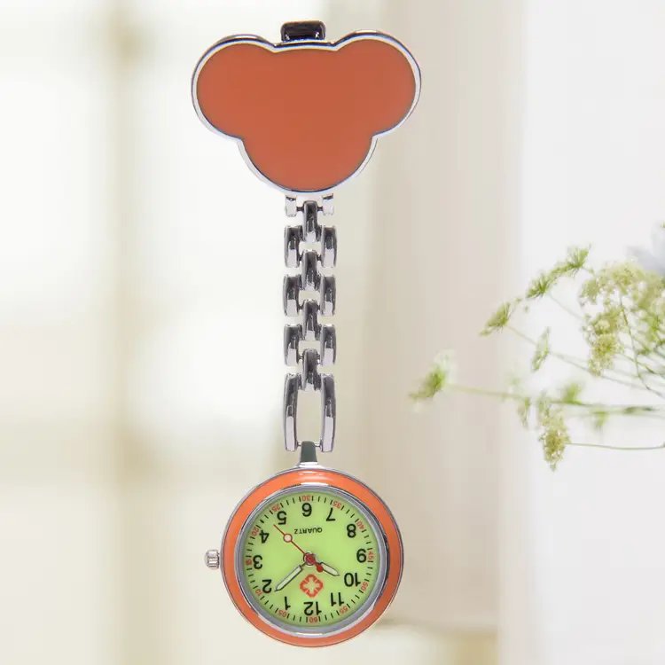 Blue Mickey Nurse Hanging Watch with Chain - Image 11