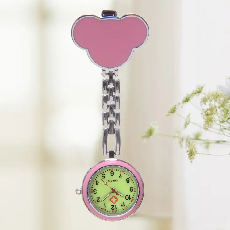 Blue Mickey Nurse Hanging Watch with Chain - Image 12