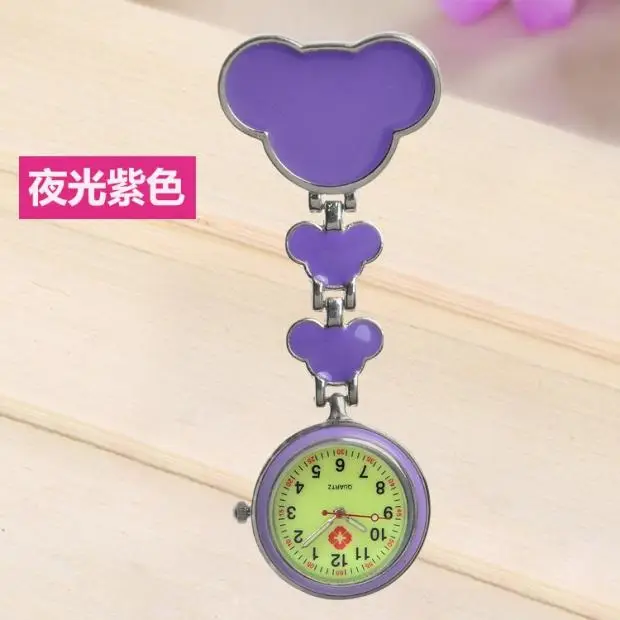 Blue Mickey Nurse Hanging Watch with Chain - Image 30