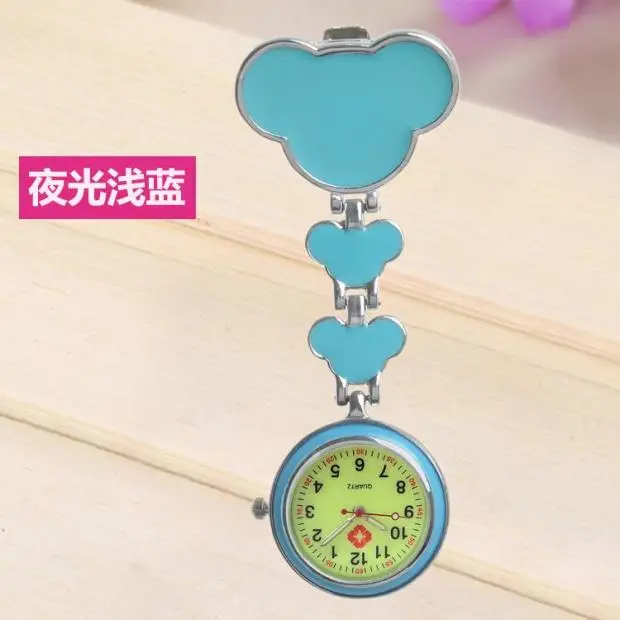 Blue Mickey Nurse Hanging Watch with Chain - Image 31