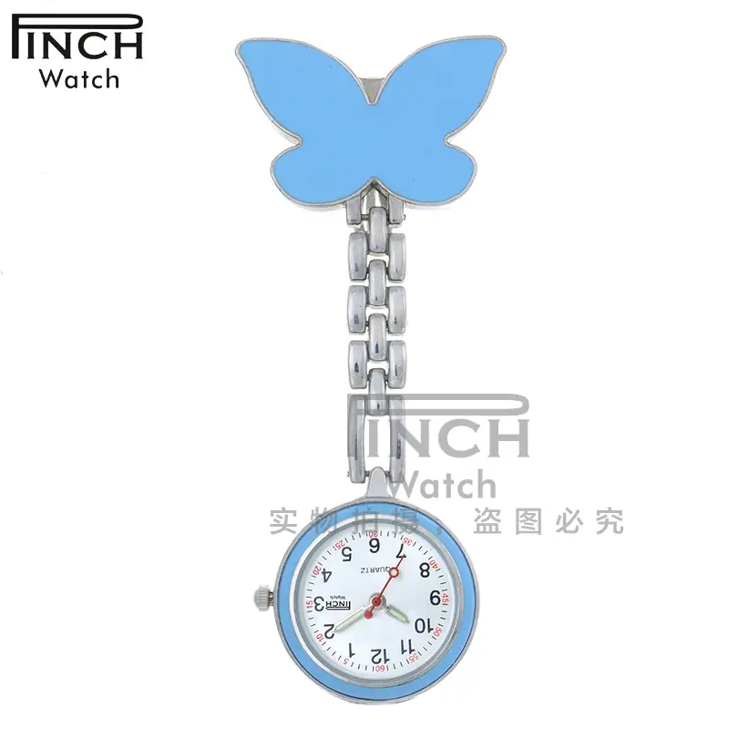 Blue Mickey Nurse Hanging Watch with Chain - Image 37