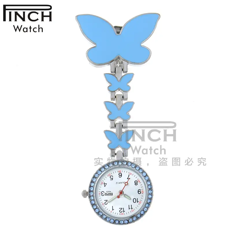 Blue Mickey Nurse Hanging Watch with Chain - Image 41