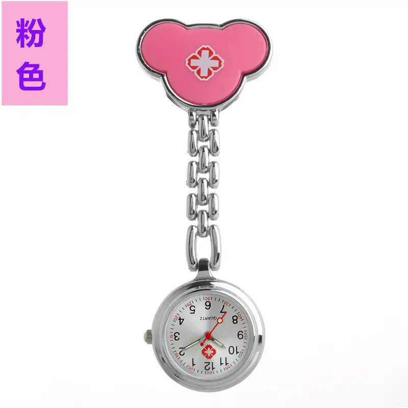 Blue Mickey Nurse Hanging Watch with Chain - Image 5