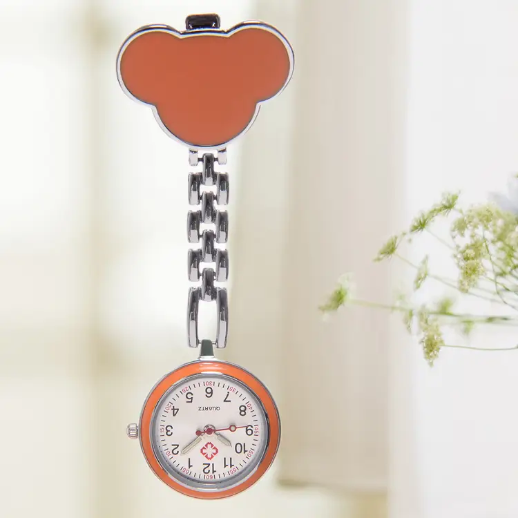 Blue Mickey Nurse Hanging Watch with Chain - Image 9