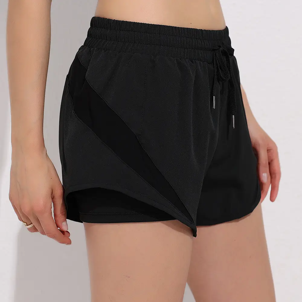 Women Running Shorts White 2024 Summer - Image 7