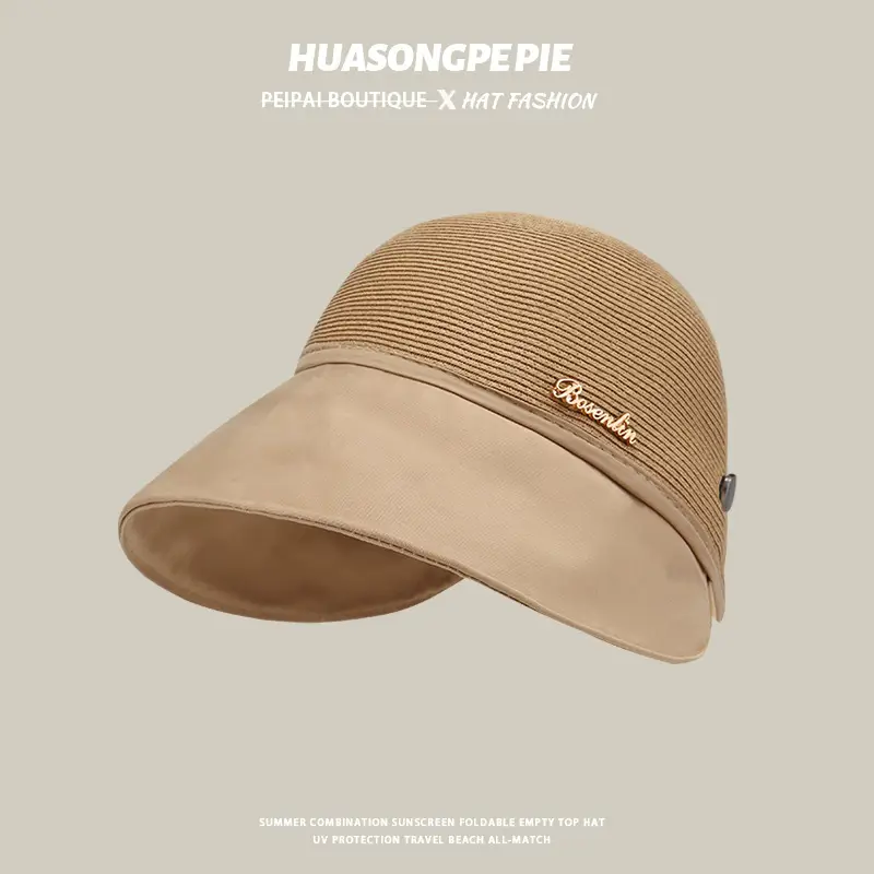 Women Black Mesh Sun Hat with Edge — feature 10