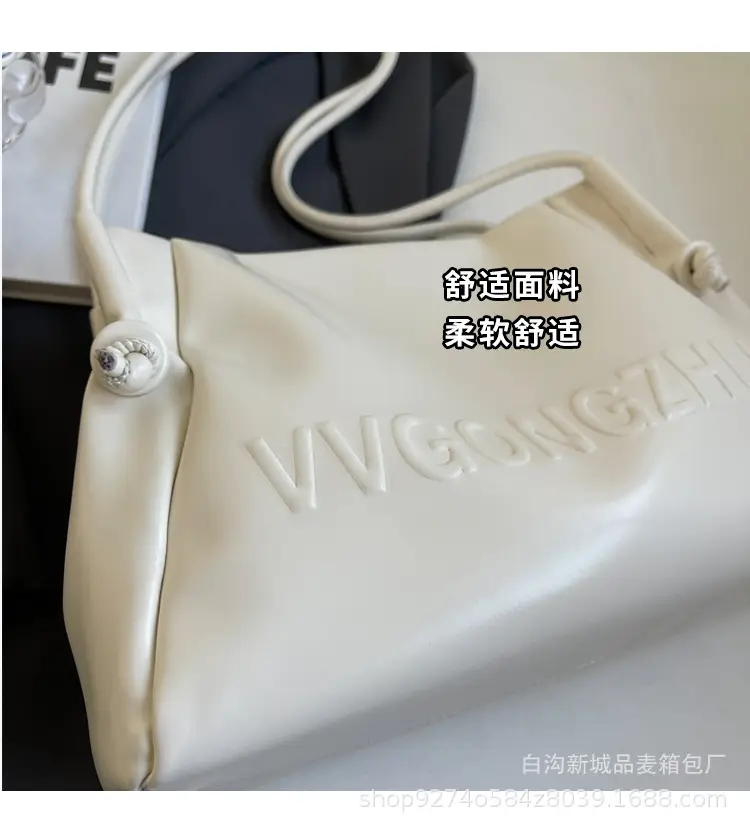 White Minimalist Shoulder Bag for Women 2026 — feature 5