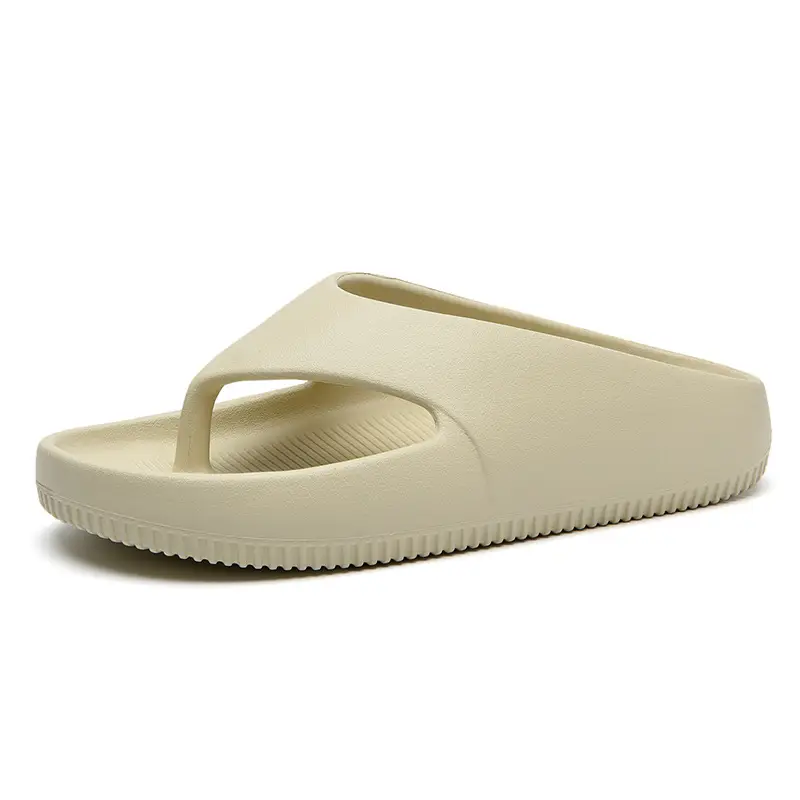 Men's Cross-Border Flip-Flops Large Beige Non-Slip - Image 11