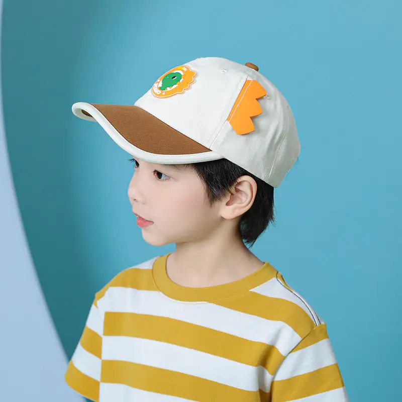 Kids Cartoon Cap Set Blue Pink Baseball Hats - Image 5