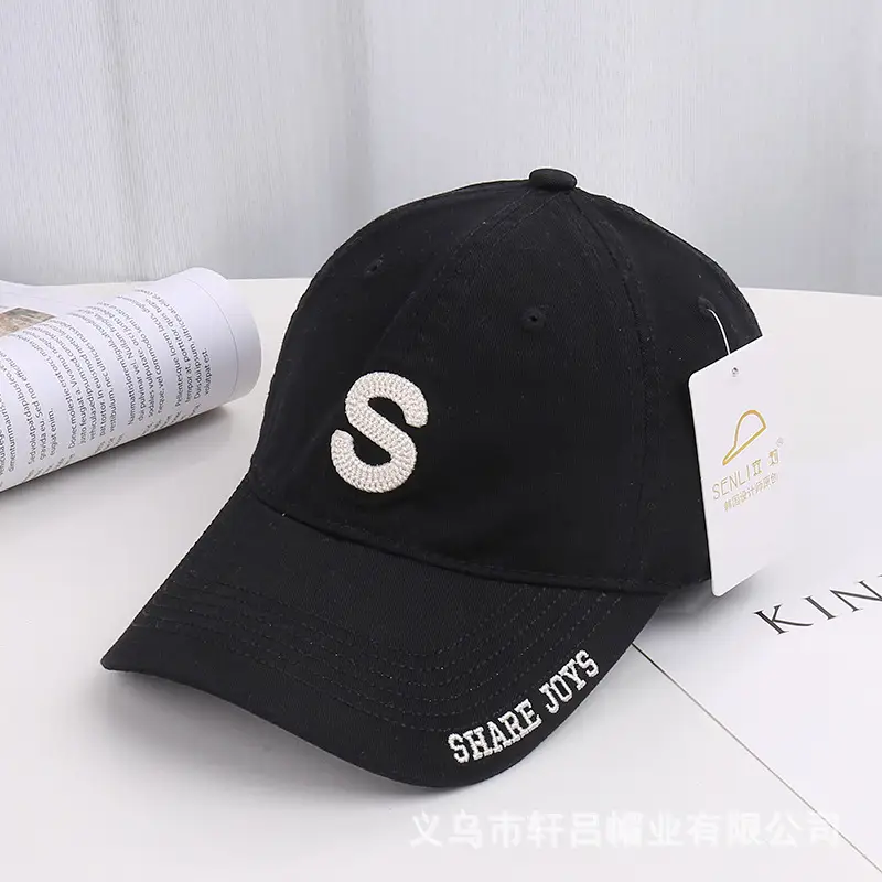Korean Style Letter Embroidered Baseball Cap Women - Image 8