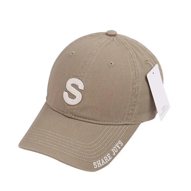 Korean Style Letter Embroidered Baseball Cap Women - Image 12