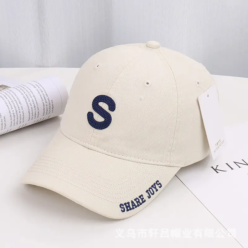 Korean Style Letter Embroidered Baseball Cap Women - Image 4