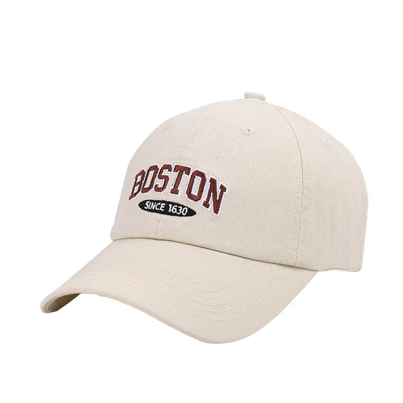 Boston Embroidered Women's Baseball Cap