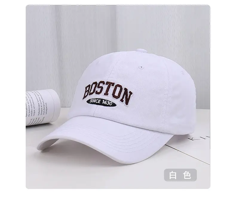 Boston Embroidered Women's Baseball Cap — feature 24