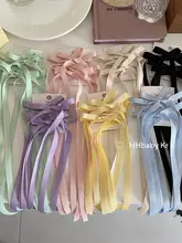 White Lace Triangle Hair Band with Silk Scarf Design — feature 2