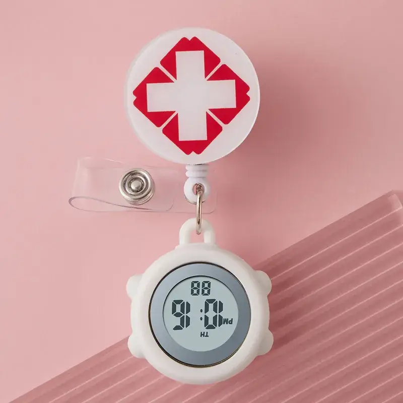 Hello Kitty Digital Nurse Watch with Clip