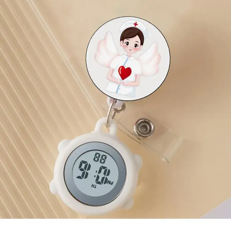 Hello Kitty Digital Nurse Watch with Clip