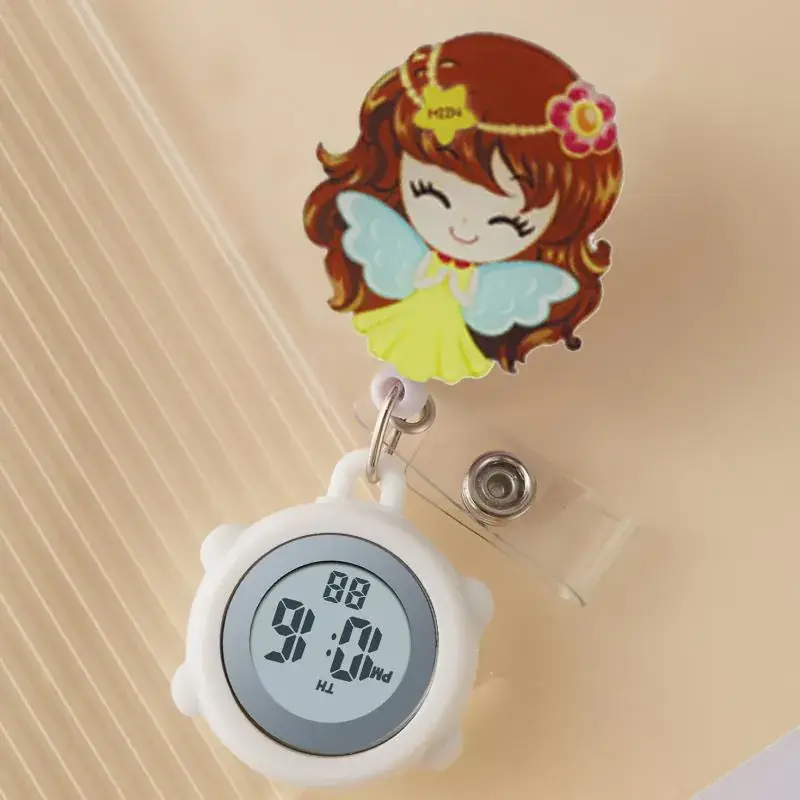 Hello Kitty Digital Nurse Watch with Clip