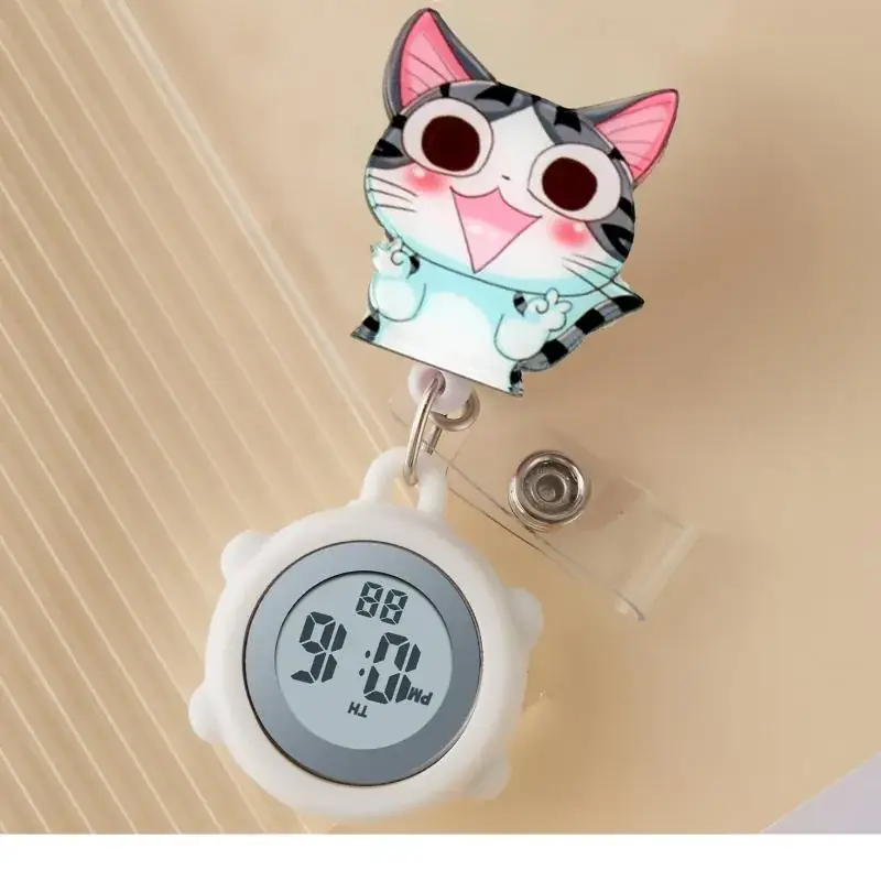 Hello Kitty Digital Nurse Watch with Clip
