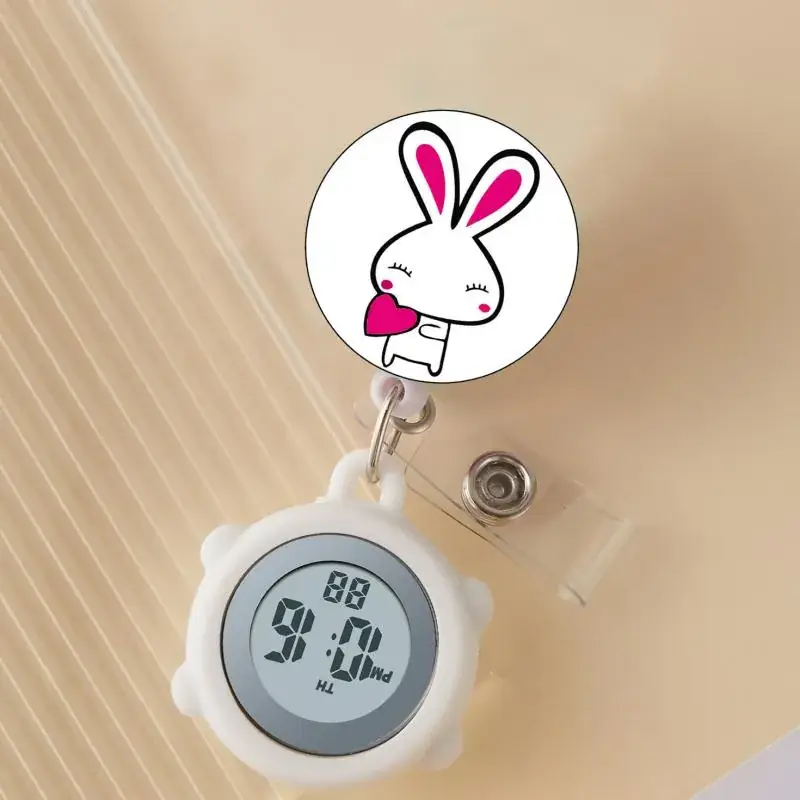 Hello Kitty Digital Nurse Watch with Clip