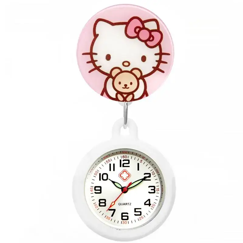 Hello Kitty Digital Nurse Watch with Clip