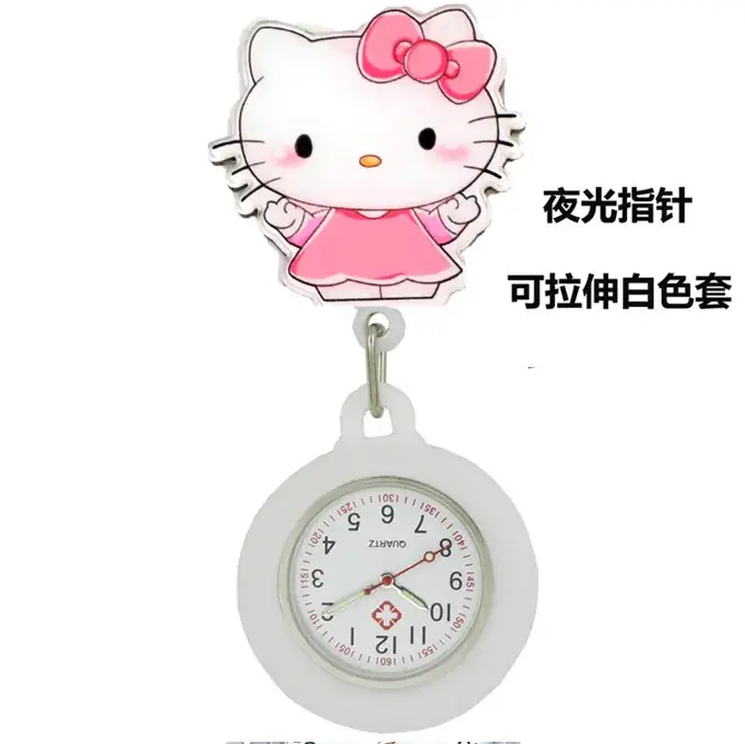 Hello Kitty Digital Nurse Watch with Clip