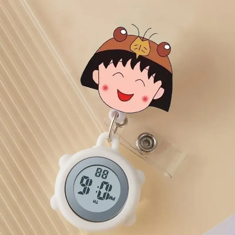 Hello Kitty Digital Nurse Watch with Clip