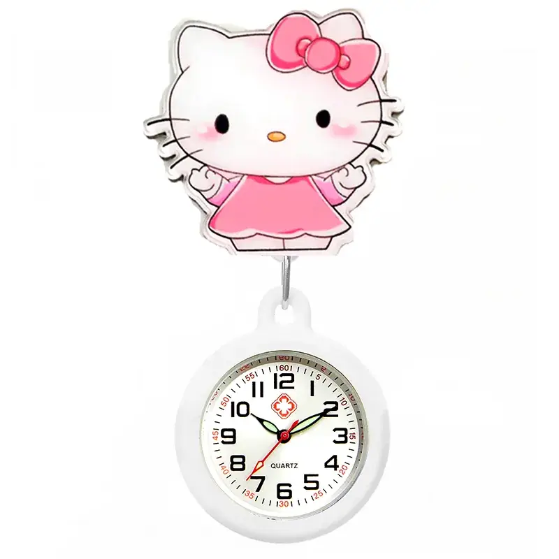 Hello Kitty Digital Nurse Watch with Clip