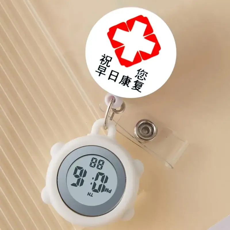Hello Kitty Digital Nurse Watch with Clip
