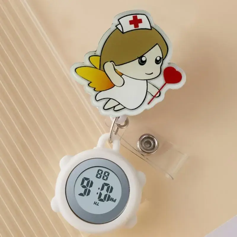 Hello Kitty Digital Nurse Watch with Clip