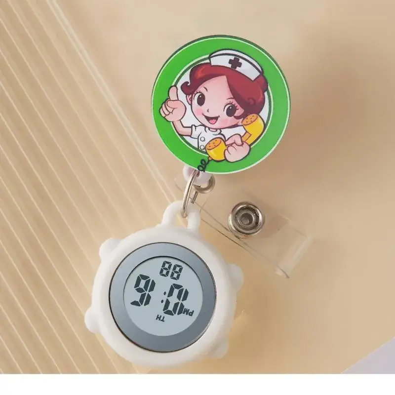 Hello Kitty Digital Nurse Watch with Clip