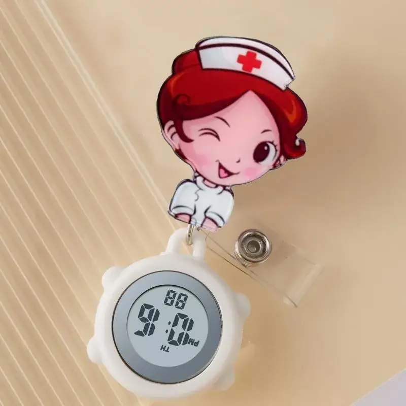 Hello Kitty Digital Nurse Watch with Clip