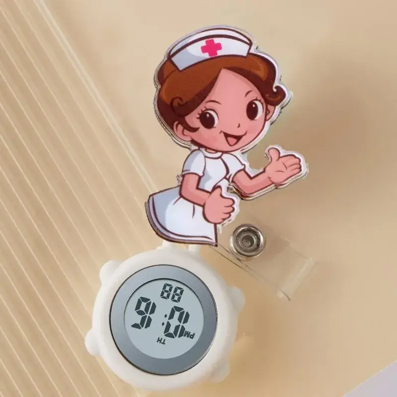Hello Kitty Digital Nurse Watch with Clip