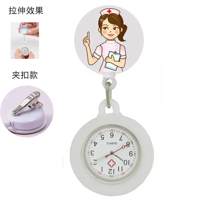 Hello Kitty Digital Nurse Watch with Clip