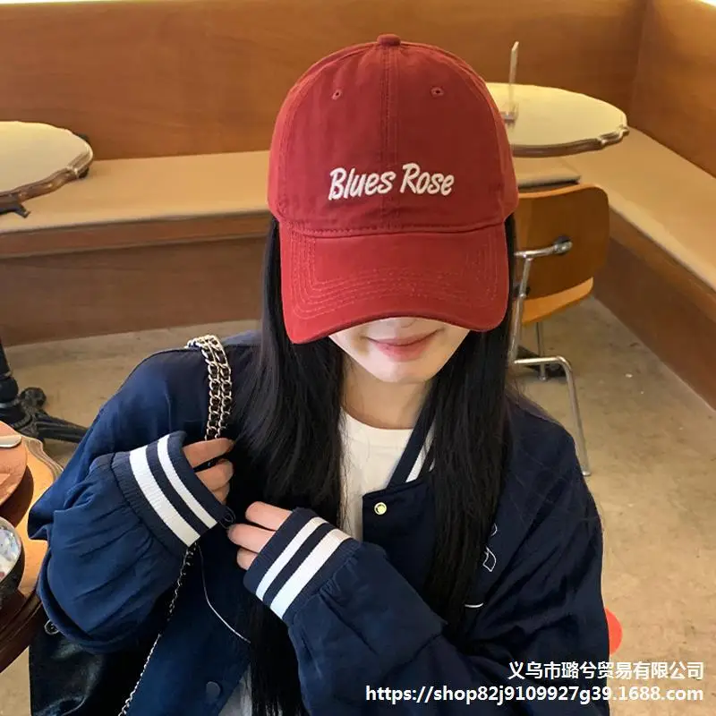 Korean Letter Cap Women Summer Sun Proof Beanie - Image 8