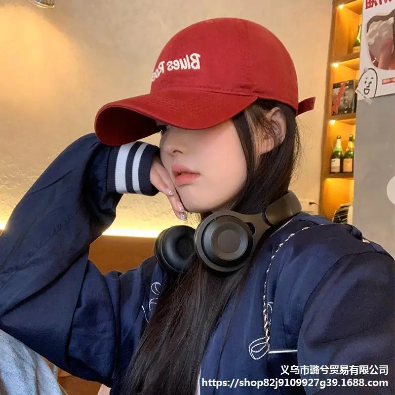 Korean Letter Cap Women Summer Sun Proof Beanie - Image 10