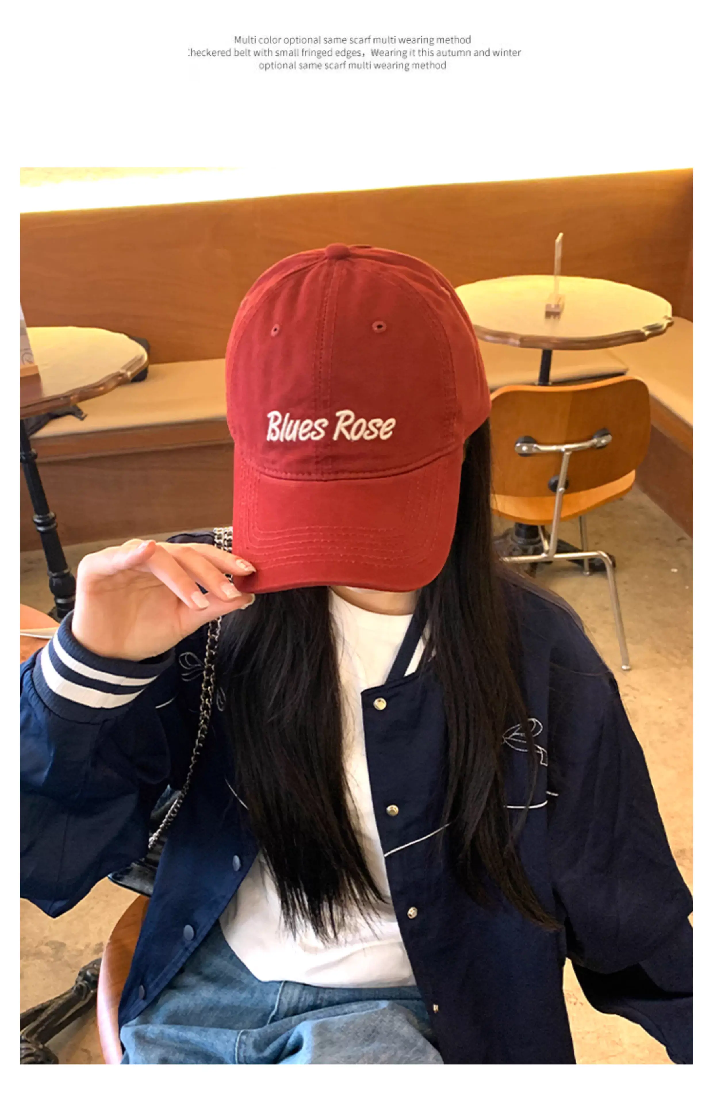 Korean Letter Cap Women Summer Sun Proof Beanie — feature 15