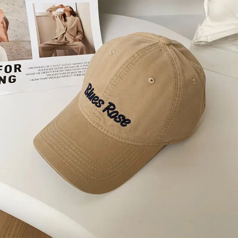 Korean Letter Cap Women Summer Sun Proof Beanie - Image 2