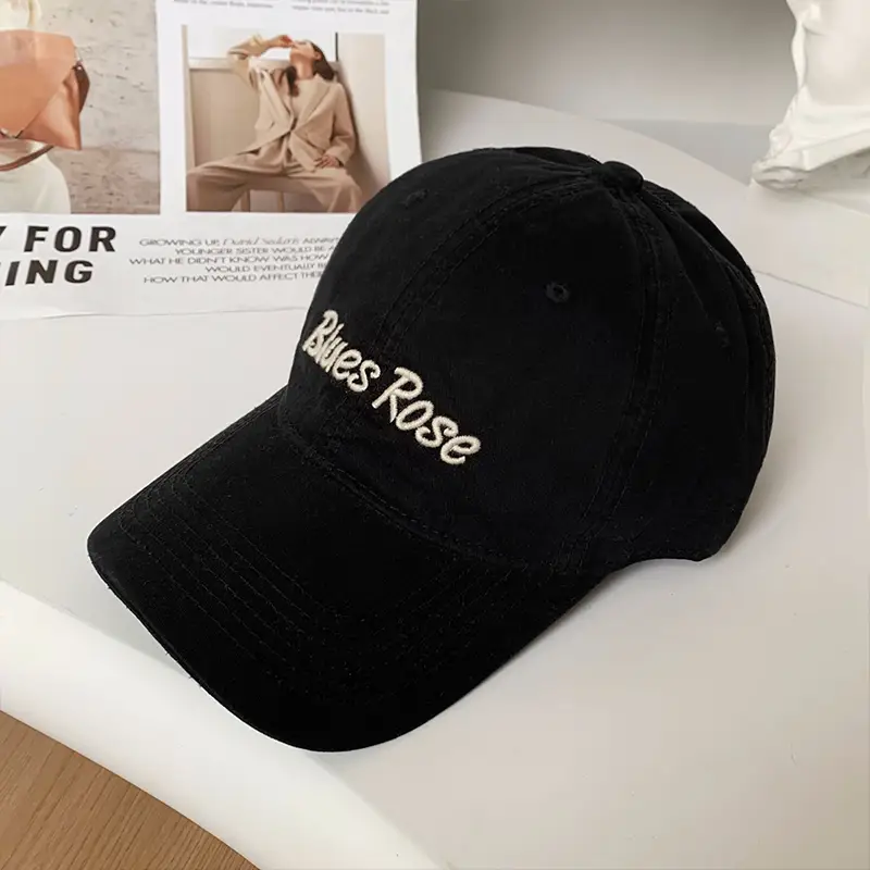 Korean Letter Cap Women Summer Sun Proof Beanie - Image 3