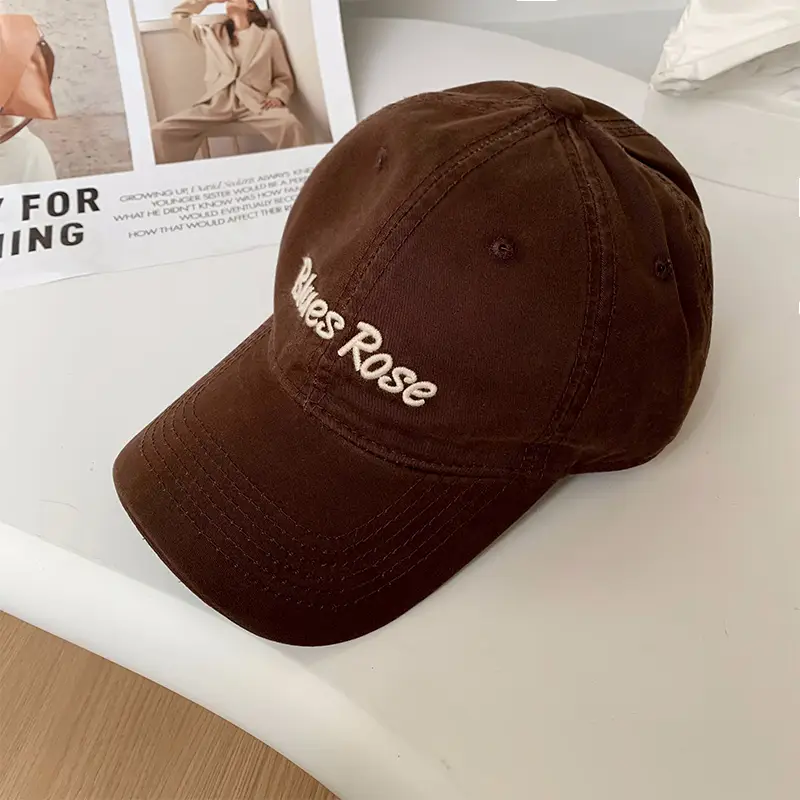 Korean Letter Cap Women Summer Sun Proof Beanie - Image 5