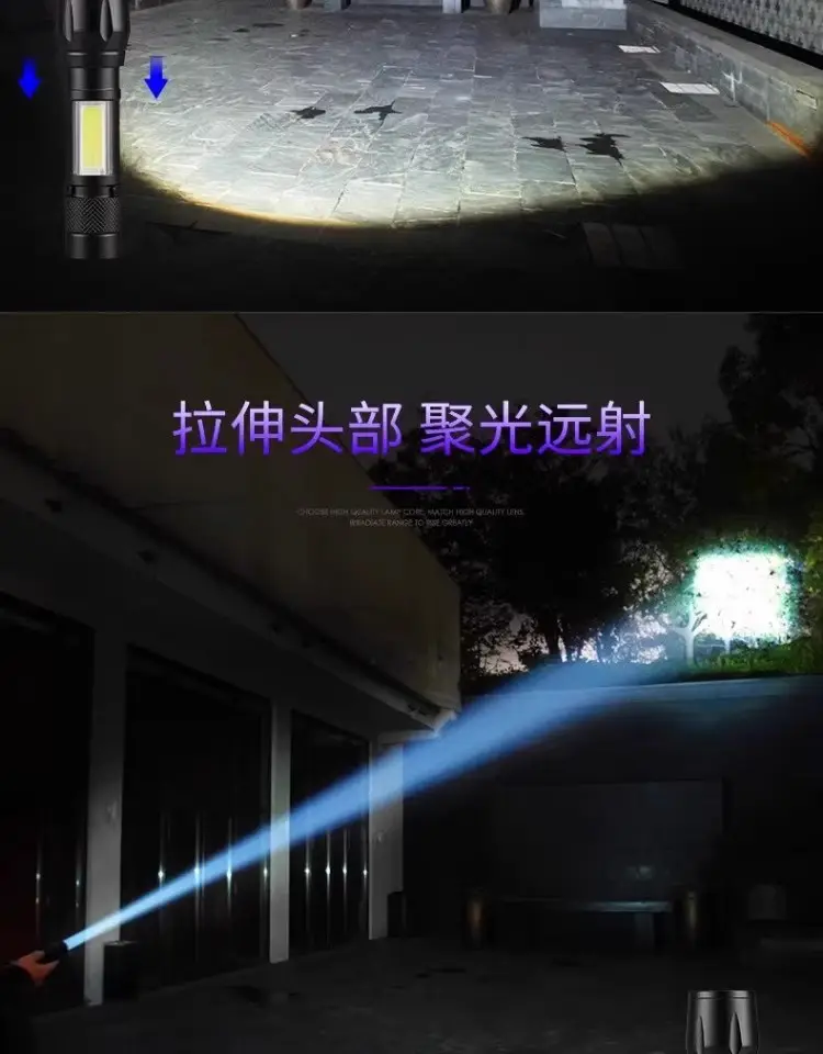 Rechargeable Outdoor Flashlight with Strong Light & Long Battery Life β feature 5