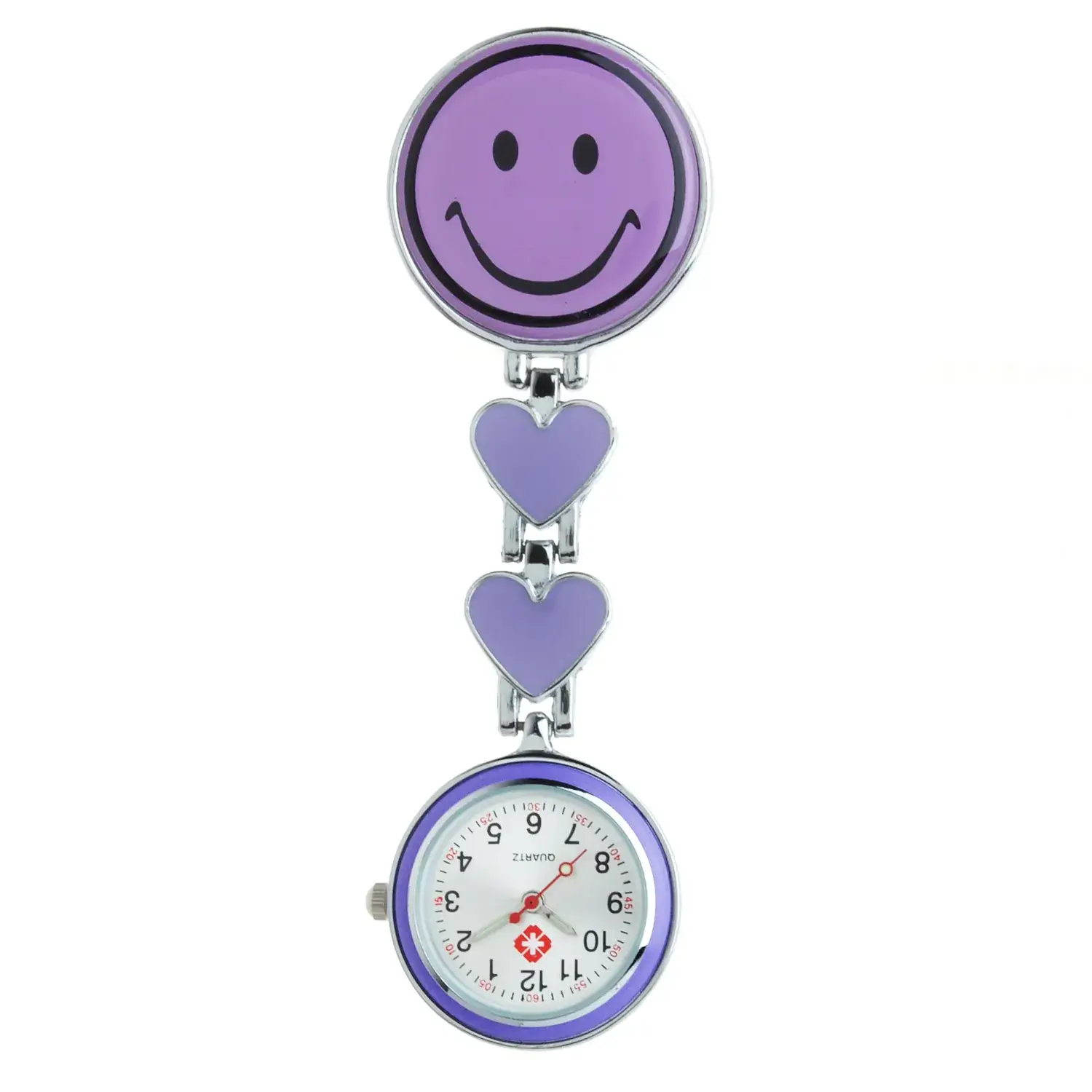 Smiling Face Love Nurse Pocket Watch for Women - Image 4