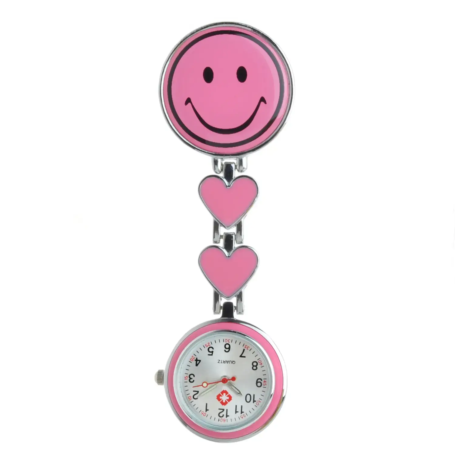 Smiling Face Love Nurse Pocket Watch for Women - Image 5