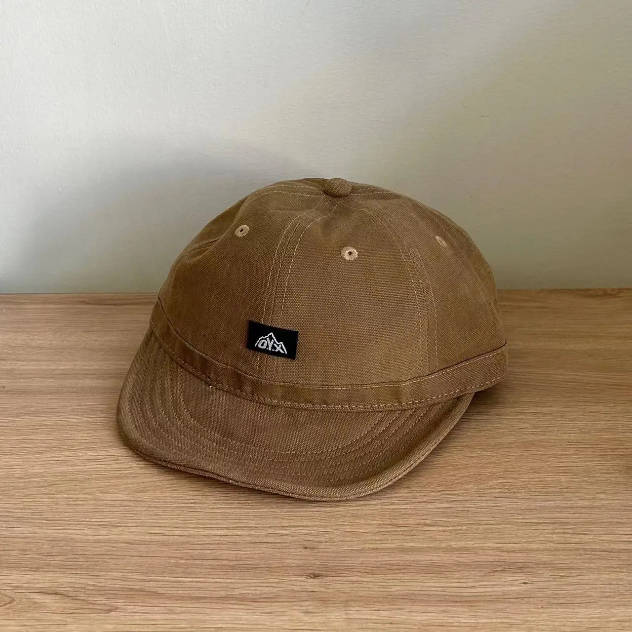 Men Retro Cap Black Brown Grey No Brand Tag - Image 3